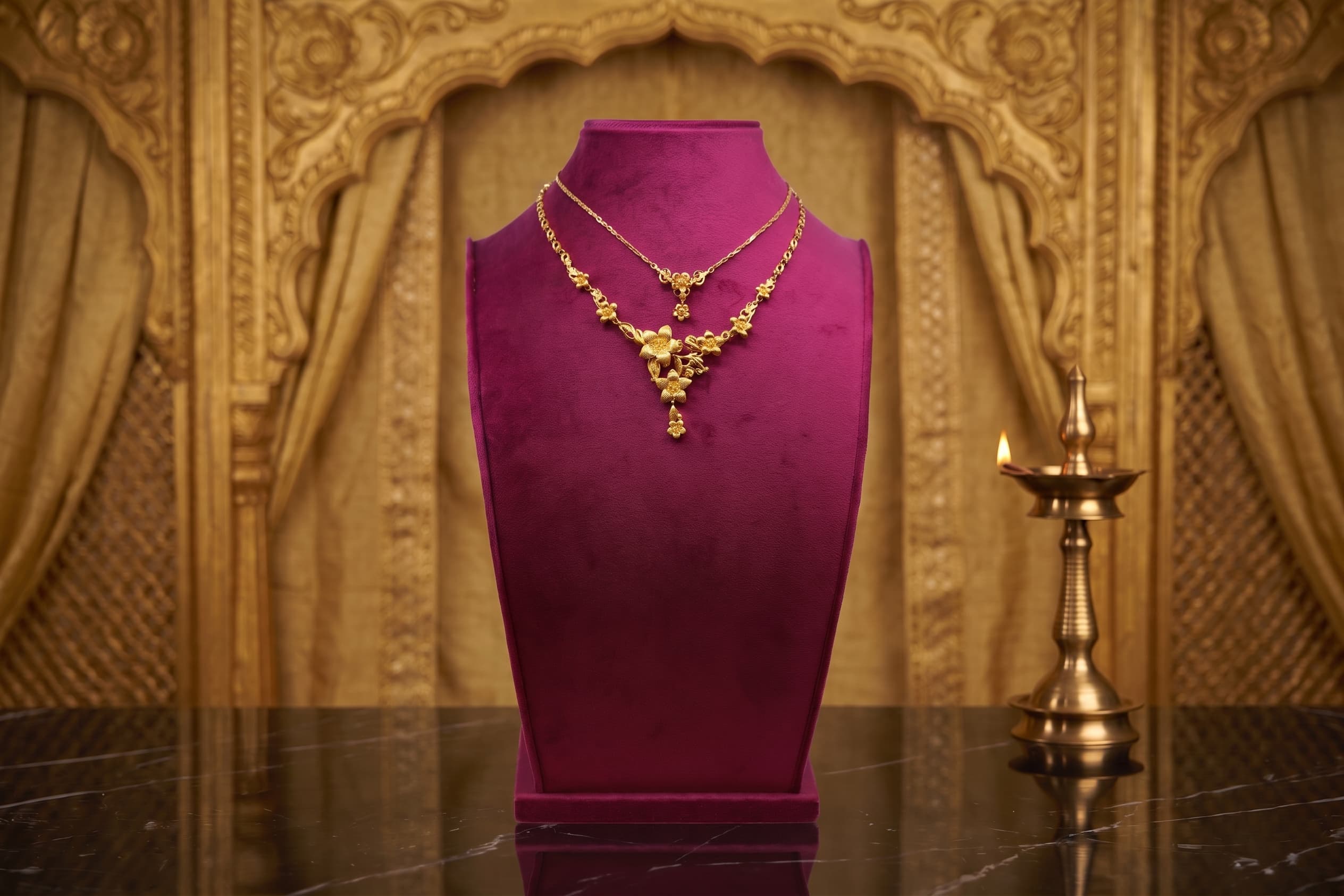 Mini Floral Haar - View 1