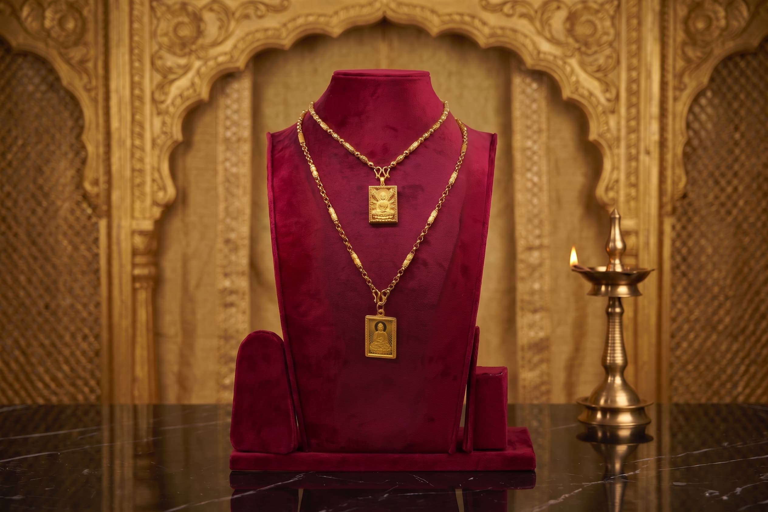 Buddha Necklace Pendant - View 1
